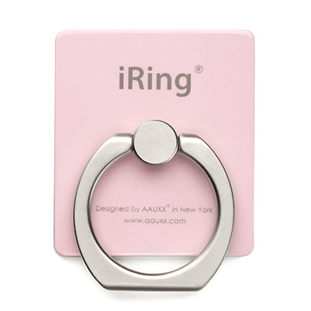 iRing Halterung 360° - Austauschbare Finger & Einhand Haltering für Smartphone / Tablets - Rosa