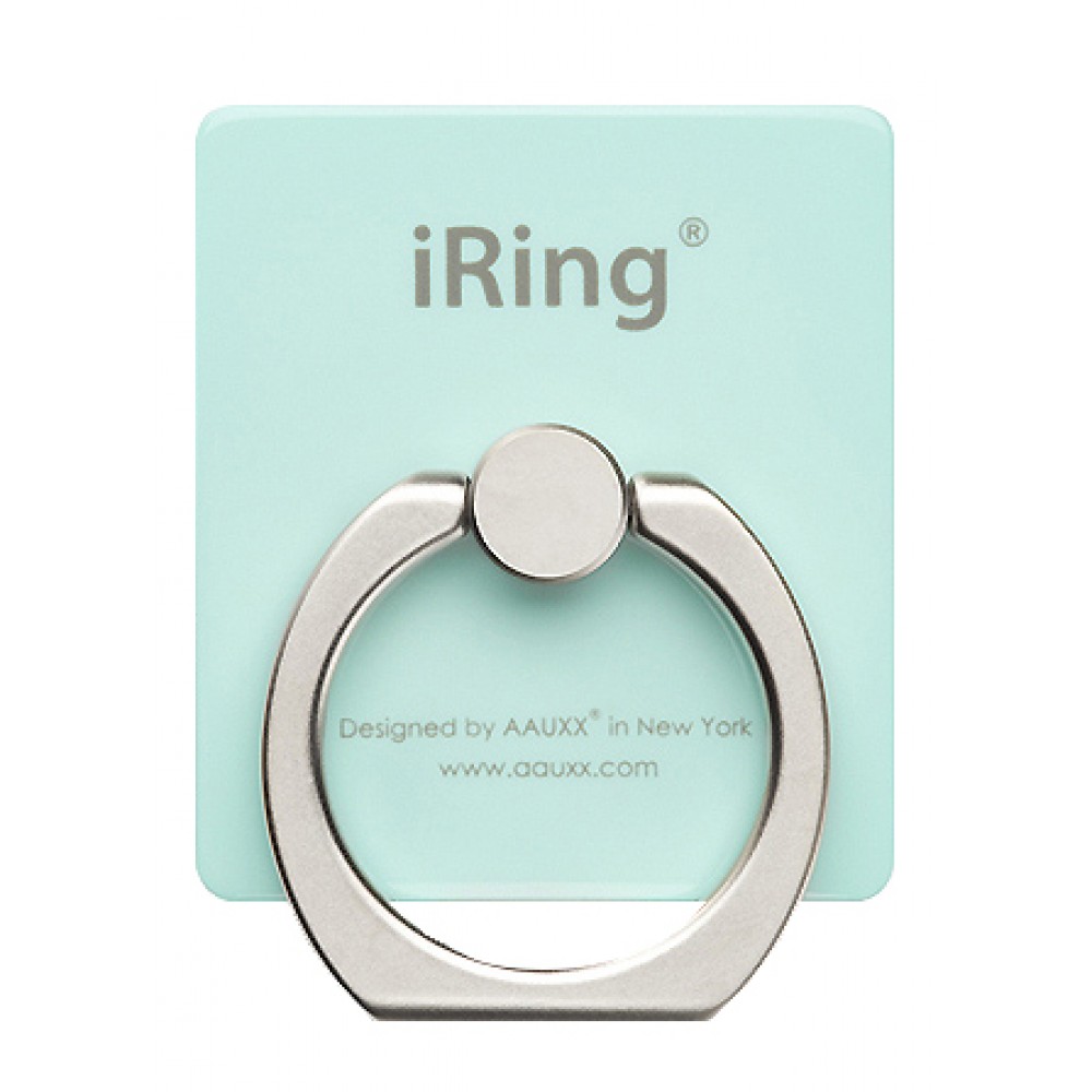 iRing support 360° - Support de doigt interchangeable pour Smartphone / Tablettes - Menthe