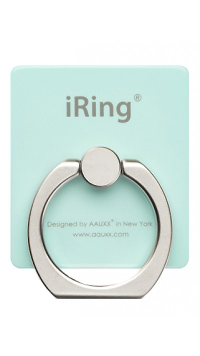 iRing support 360° - Support de doigt interchangeable pour Smartphone / Tablettes - Menthe
