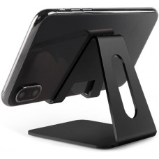 Support universel pour smartphone et tablette en aluminium Desktop Stand - Noir