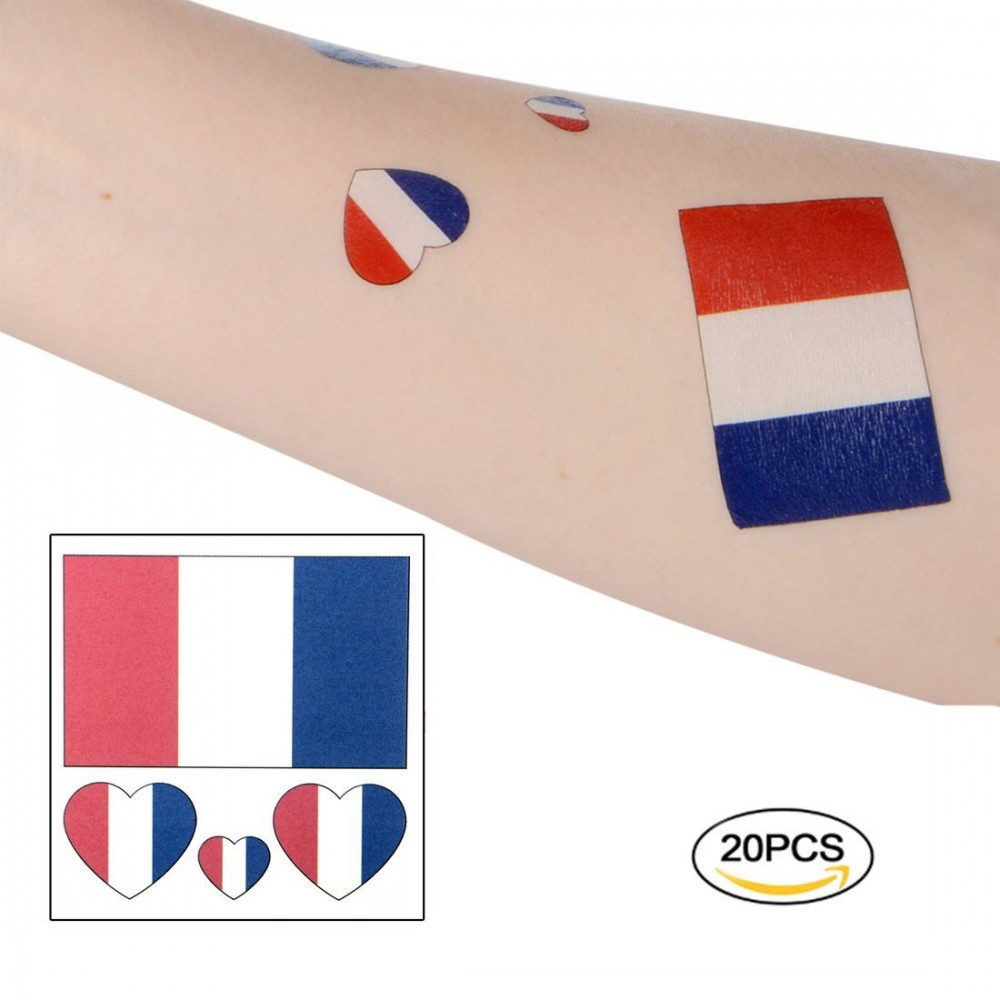 Temporäres Tattoo Frankreich