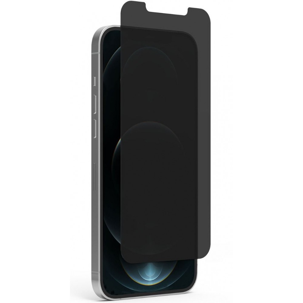 Tempered Glass Privacy iPhone 13 - Vitre de protection d'écran anti-espion en verre trempé