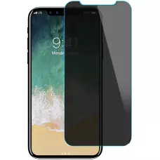 Tempered Glass Privacy iPhone 11 Pro Max - Vitre de protection d'écran anti-espion en verre trempé