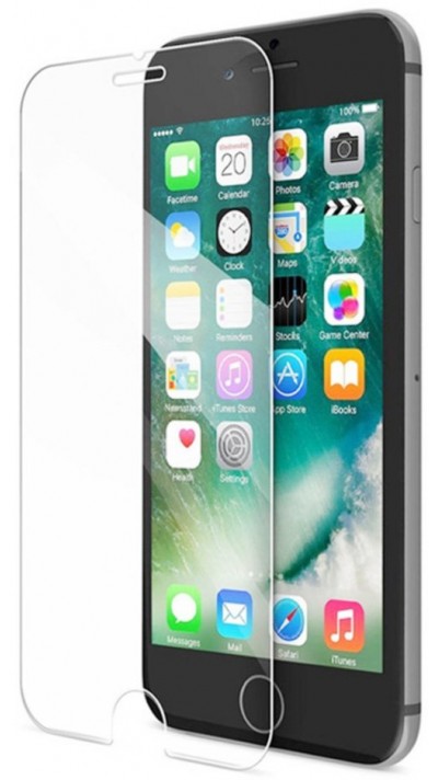 Tempered Glass iPhone 7 / 8 / SE (2020, 2022) - Vitre de protection d'écran plate en verre trempé