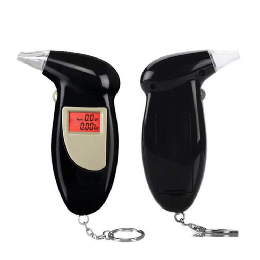 Tragbarer digitaler Schnelltester - Alkoholtester Schlüsselanhänger für unterwegs