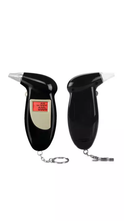 Testeur rapide numérique portable - Testeur d'alcool porte-clés pour les déplacements 