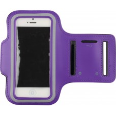 Brassard Sport housse pour smartphone pour les activités sportives - Violet - 5.2" à 5.7" (Large)