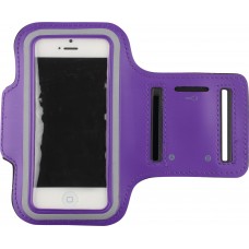 Sport Armband Handyhülle für sportliche Aktivitäten - Violet - 5.2" bis 5.7" (Large)