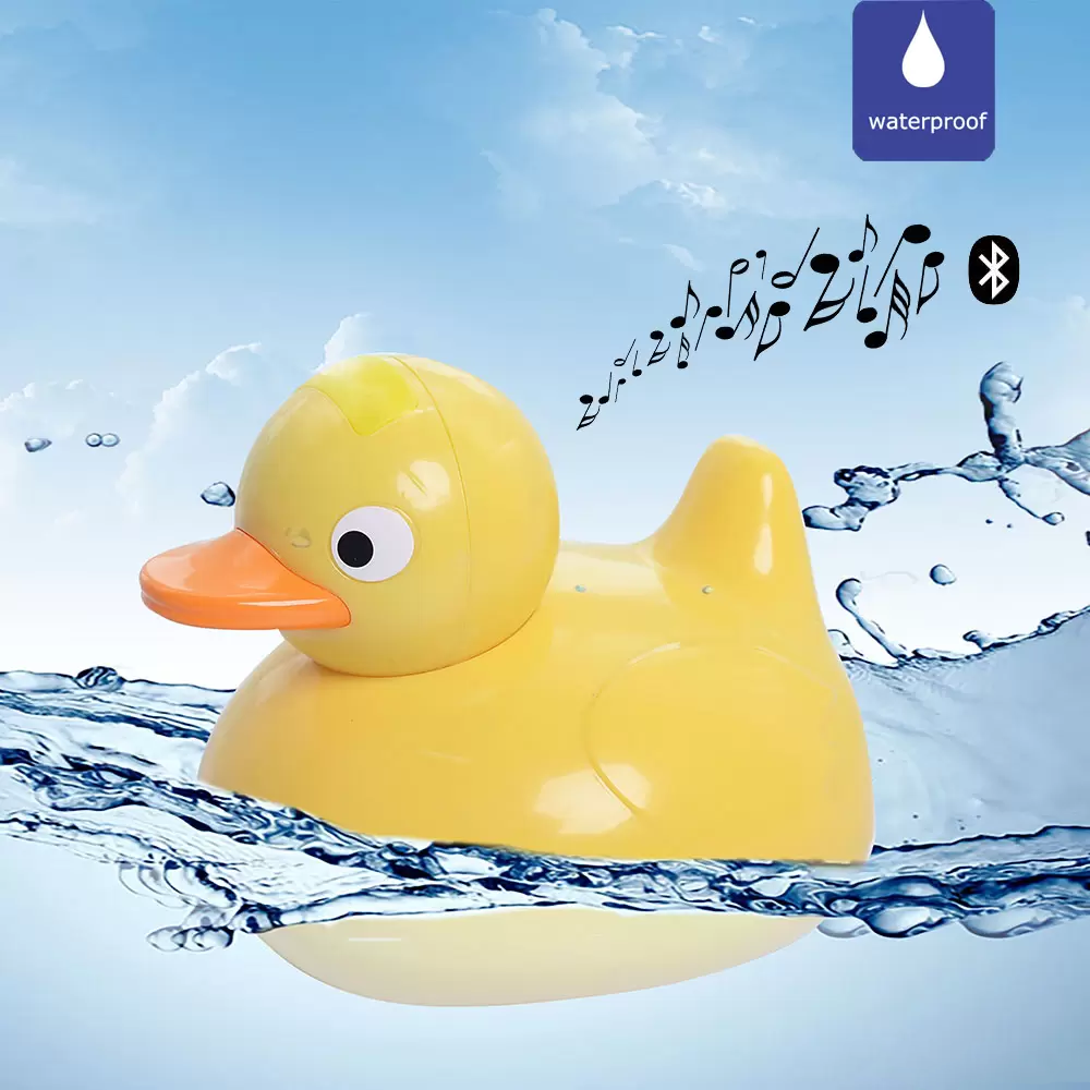 iDuck Floating Speaker - Wasserdichter Bluetooth-Lautsprecher für Bad / Pool / Meer