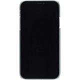 Coque iPhone 11 - Plastique transparent Turtles lines on black