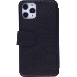 Coque iPhone 11 Pro Max - Wallet noir Meow 23