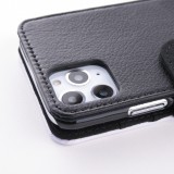 Coque iPhone 11 Pro Max - Wallet noir Turtle Underwater