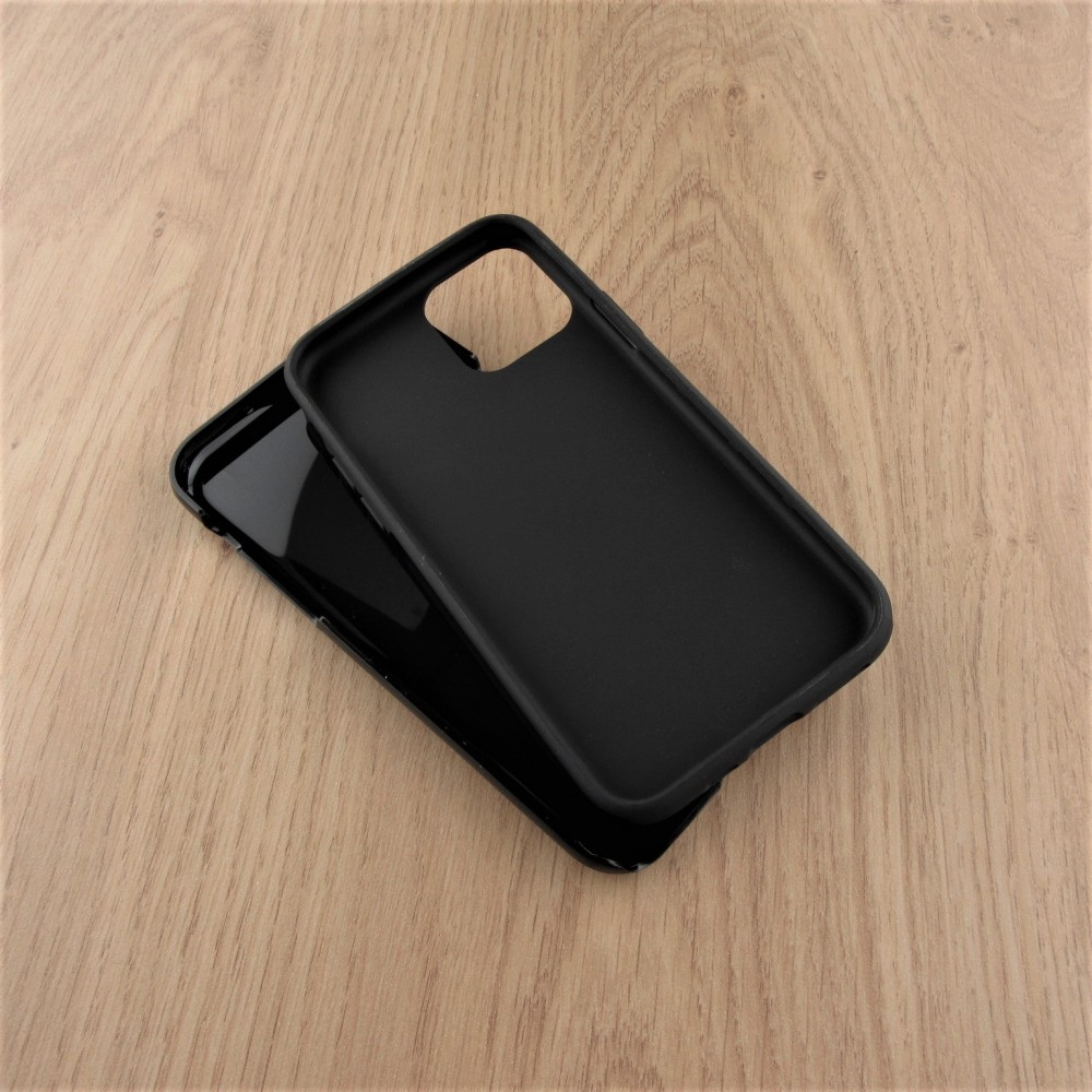 Coque iPhone 11 Pro - Hybrid Armor noir Tout travail mérite sa bière