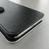 Coque iPhone 11 Pro - Wallet noir Chats gris troupeau