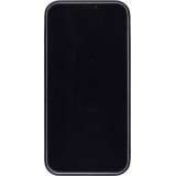 Coque iPhone 12 Pro Max - Silicone rigide noir princesse en basket