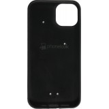 Coque iPhone 13 - Silicone rigide noir Smile