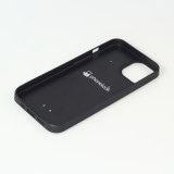 Coque iPhone 13 - Silicone rigide noir Splash paint