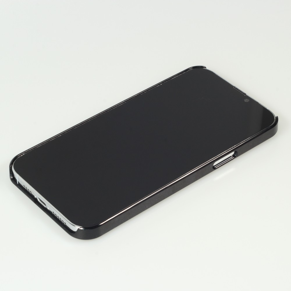 Coque iPhone 13 Pro Max - Turtles lines on black