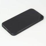 Coque iPhone 13 Pro Max - Silicone rigide noir Red Blue Cat Glasses