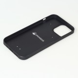Coque iPhone 13 Pro Max - Silicone rigide noir Grey magic hands