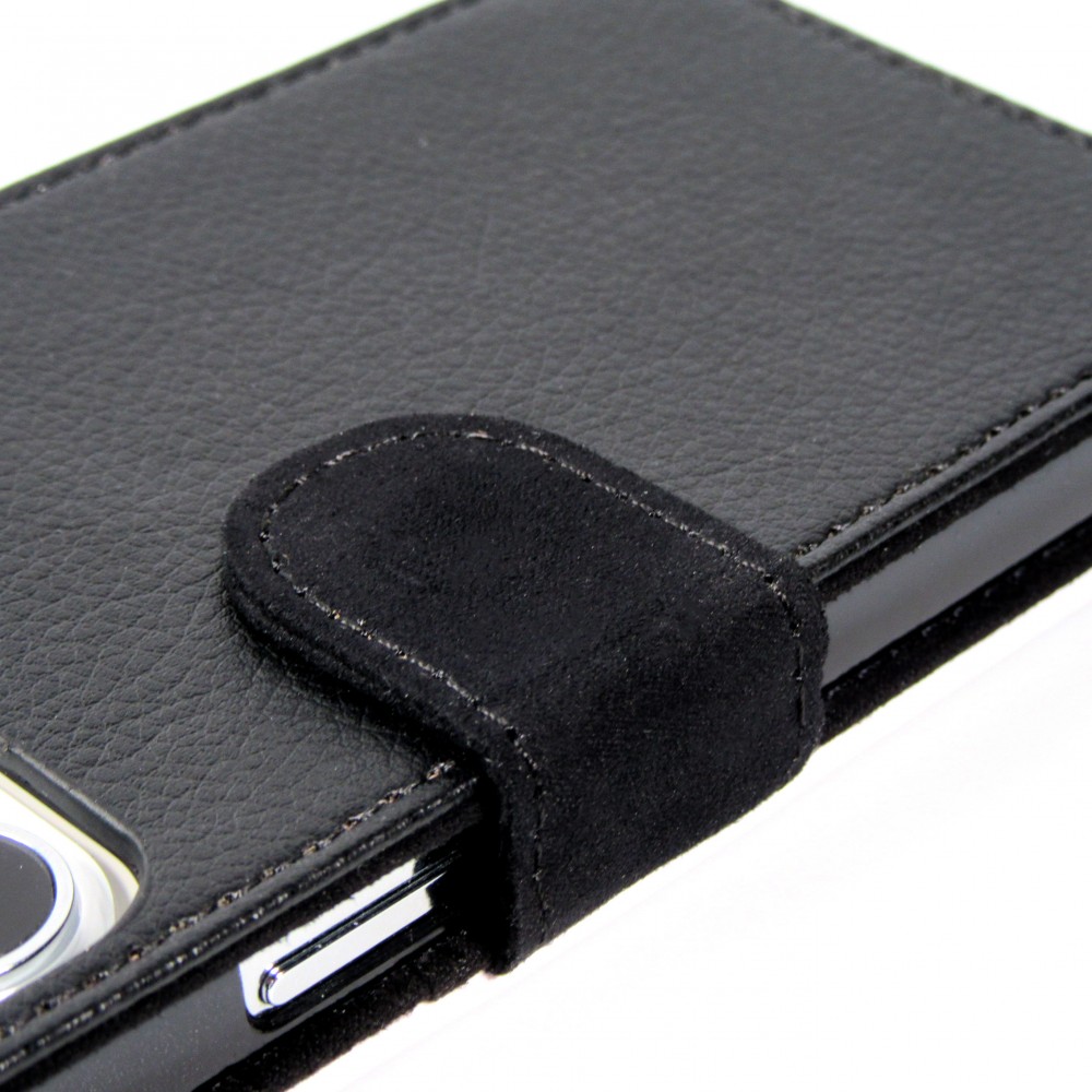 Coque iPhone 13 Pro Max - Wallet noir Qsafoda 1