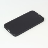 Coque iPhone 13 Pro - Silicone rigide noir Black Sky Clouds
