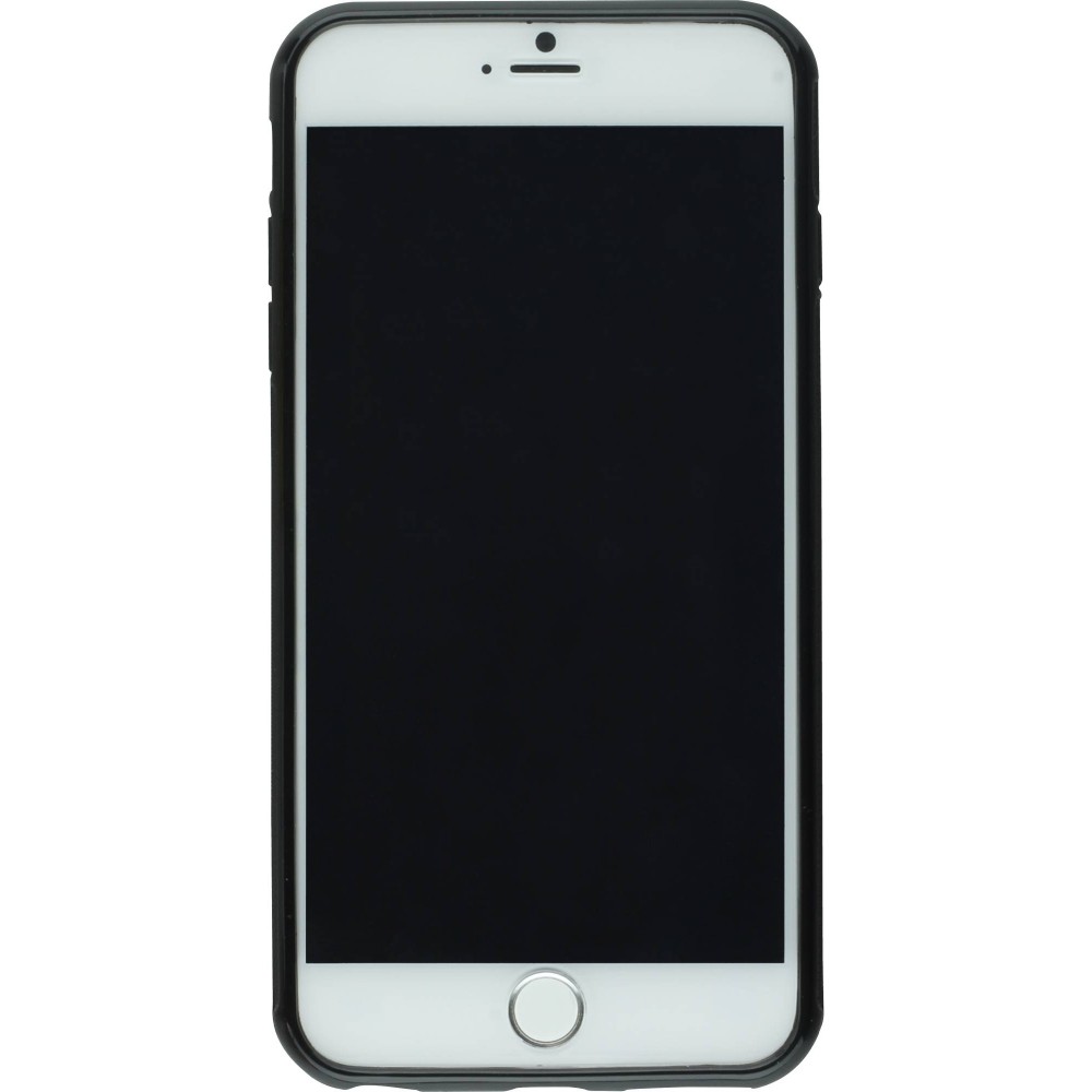 Coque iPhone 6 Plus / 6s Plus - Silicone rigide noir Skull 02