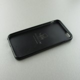 Coque iPhone 6 Plus / 6s Plus - Silicone rigide noir Valentine 2022 Black Smoke