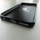 Coque iPhone 6 Plus / 6s Plus - Silicone rigide noir Valentine 2022 Black Smoke