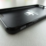 Coque iPhone 6 Plus / 6s Plus - Silicone rigide noir Monstera Plant