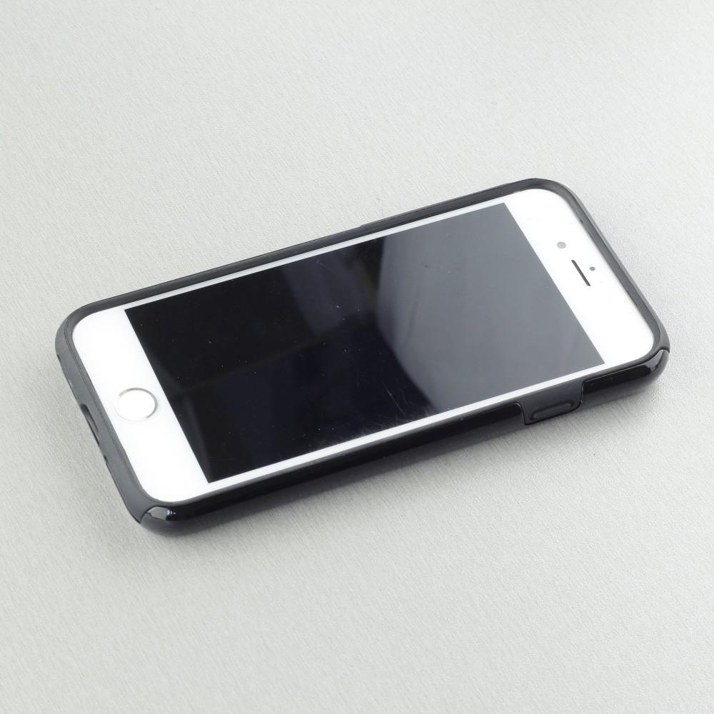 Hülle iPhone 7 / 8 / SE (2020, 2022) - Hybrid Armor schwarz Purple Sky Wolf