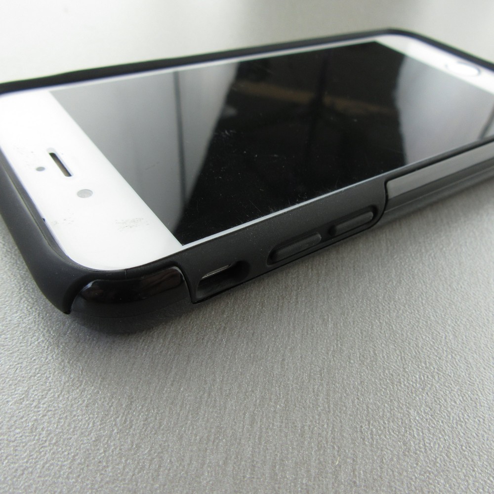 Hülle iPhone 7 / 8 / SE (2020, 2022) - Hybrid Armor schwarz Purple Sky Wolf