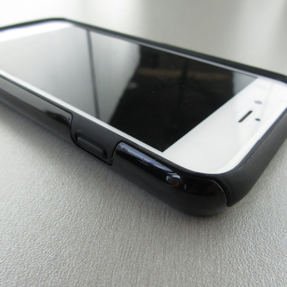 Hülle iPhone 7 / 8 / SE (2020, 2022) - Hybrid Armor schwarz Purple Sky Wolf