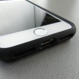 Hülle iPhone 7 / 8 / SE (2020, 2022) - Hybrid Armor schwarz Purple Sky Wolf