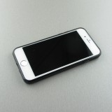 Hülle iPhone 7 / 8 / SE (2020, 2022) - Silikon schwarz Wolf Shape