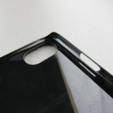 Hülle iPhone 7 / 8 / SE (2020, 2022) - Wallet schwarz Enjoy the little things