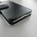 Hülle iPhone 7 / 8 / SE (2020, 2022) - Wallet schwarz Enjoy the little things