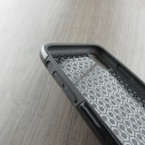 Coque iPhone X / Xs - Hybrid Armor noir Turtle Aztec Watercolor