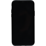 Coque iPhone X / Xs - Silicone rigide noir Salnikova 05