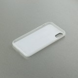 Coque iPhone X / Xs - Silicone rigide transparent Spring 19 12