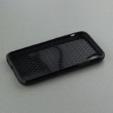 Coque iPhone XR - Hybrid Armor noir Papillon - Bleu