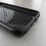 Coque iPhone XR - Hybrid Armor noir Papillon - Bleu