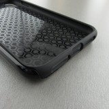 Coque iPhone Xs Max - Hybrid Armor noir Flowers space