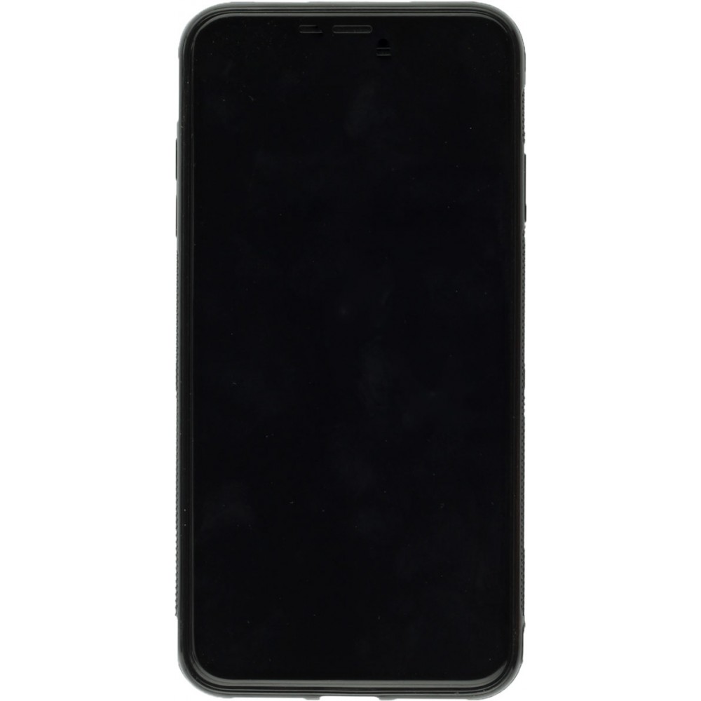 Coque iPhone Xs Max - Silicone rigide noir Turtle Underwater