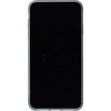 Coque iPhone Xs Max - Silicone rigide transparent Vase black