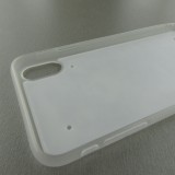 Coque iPhone Xs Max - Silicone rigide transparent Vase black