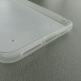 Coque iPhone Xs Max - Silicone rigide transparent Space Vect- Or