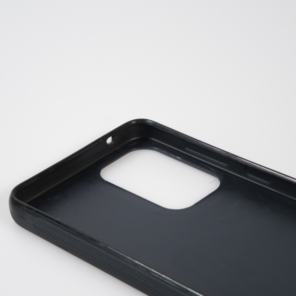 Hülle Samsung Galaxy A33 5G - Silikon schwarz Marble Black 01