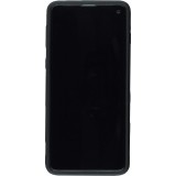 Coque Samsung Galaxy S10 - Hybrid Armor noir Dark Flowers