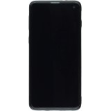 Hülle Samsung Galaxy S10 - Silikon schwarz Black Red Lines